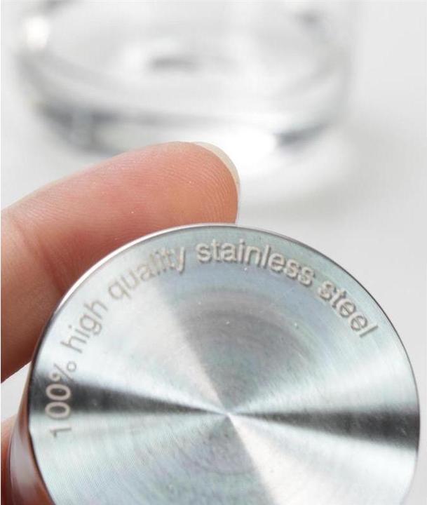 Image du produit Black Leaf Steely Dan Grinder en acier inoxydable 2 pièces