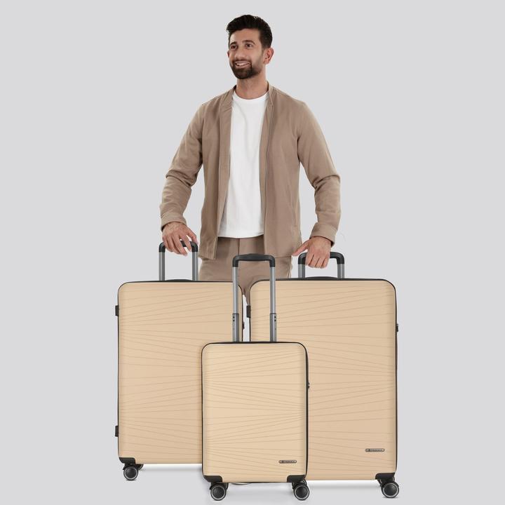 Immagine prodotto Franky Set di valigie Dallas 3.0 a 4 ruote 3 pezzi (188 l)