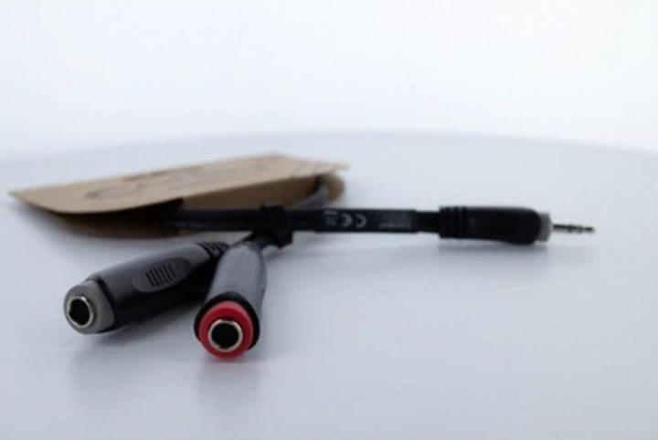 Image du produit Cordial 14892 Klinke Audio Y-Adapter (1x Klinkenstecker 3.5 mm - 2x Klinkenbuchs (0.30 m)