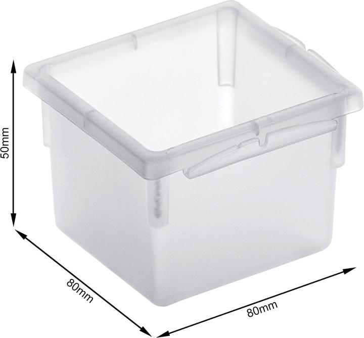 Immagine prodotto Rotho Sistema di classificazione (8 x 8 x 5 cm, 0.30 l)