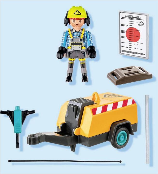 Immagine prodotto Playmobil Bauarbeiter mit Meissel (71752)