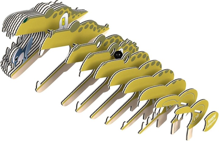 Actual product image Eugy 3D Craft Set Alligator (MQ6)