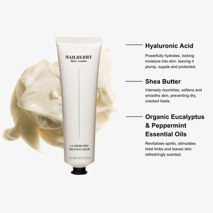 Image du produit Nailberry The Foot Cream (Crème et gel pour les pieds, 150 ml)