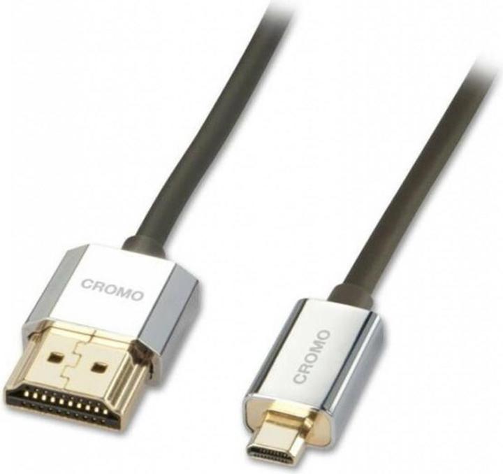 Lindy micro HDMI (Type D) - HDMI (Type A) (2 m, HDMI)