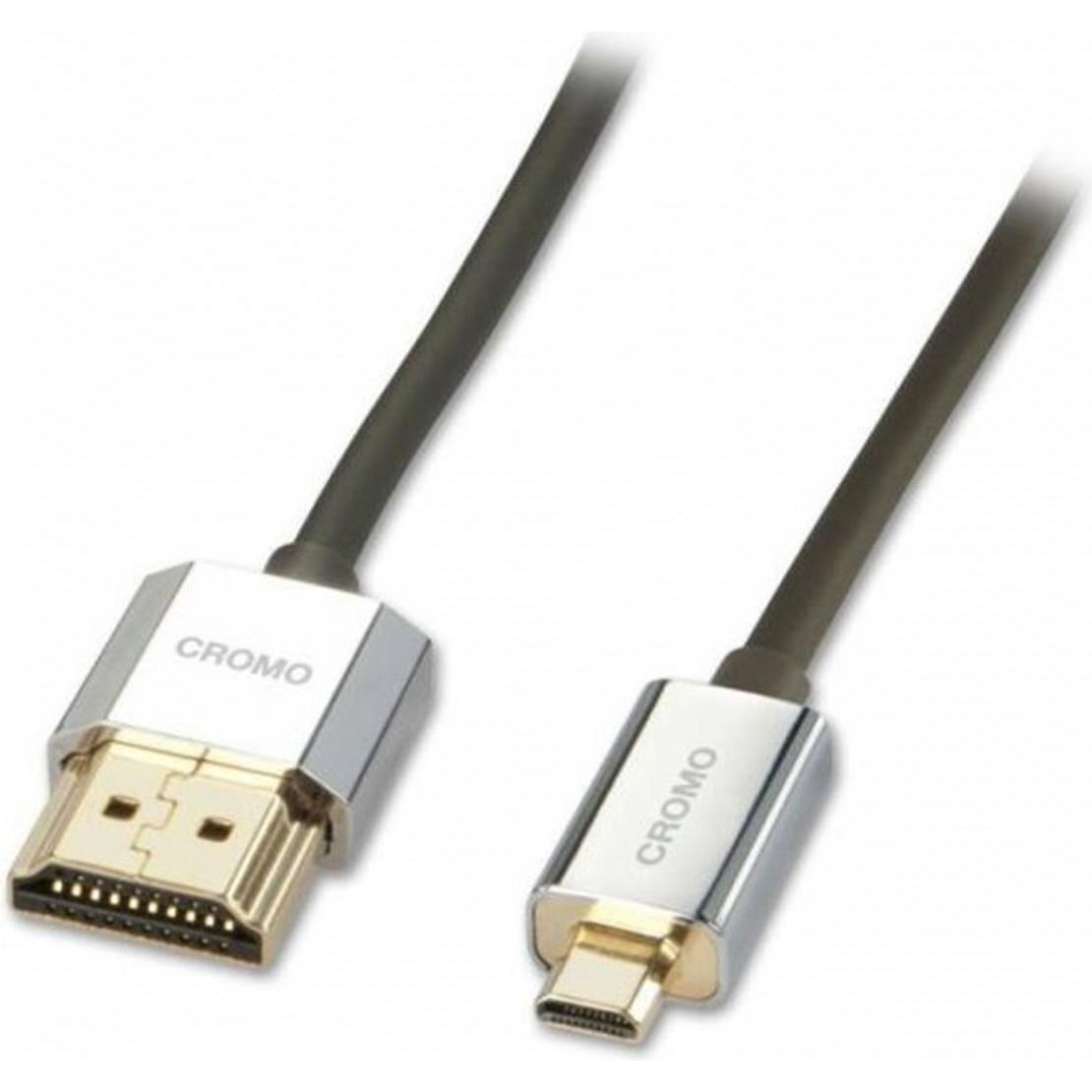 Lindy micro HDMI (Typ D) — HDMI (Typ A) (2 m, HDMI), Video Kabel