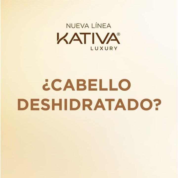 Actual product image Kativa Luxury Shampoo with Hyaluronic Acid, Keratin, and Coenzyme Q10 (Liquid shampoo)