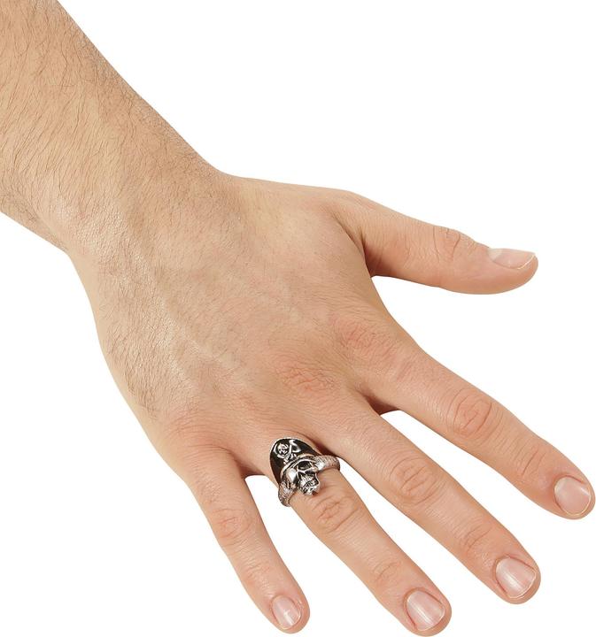 Actual product image Widmann Totenkopfring Pirat