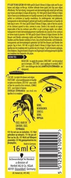 Immagine prodotto Schwarzkopf Incollato per sopracciglia e bordi 2 in 1