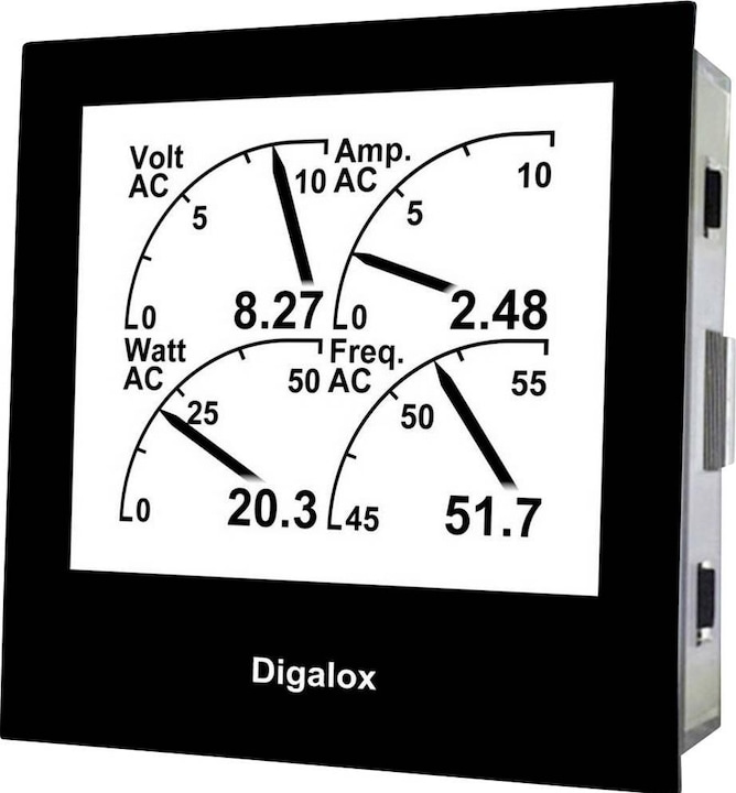 Produktbild TDE Instruments Digalox DPM72-MPN+-RS485 Digitales Einbaumessgerät