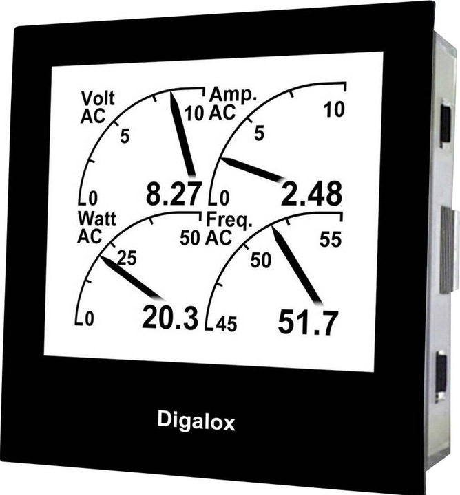 Actual product image TDE Instruments Digalox DPM72-MPN+-RS485 Digital Panel Meter