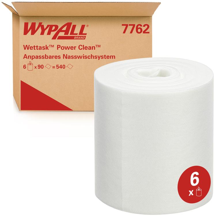 Kimberly-Clark Kimtech* Wettask* Dsx, Haushaltspapier, Weiss