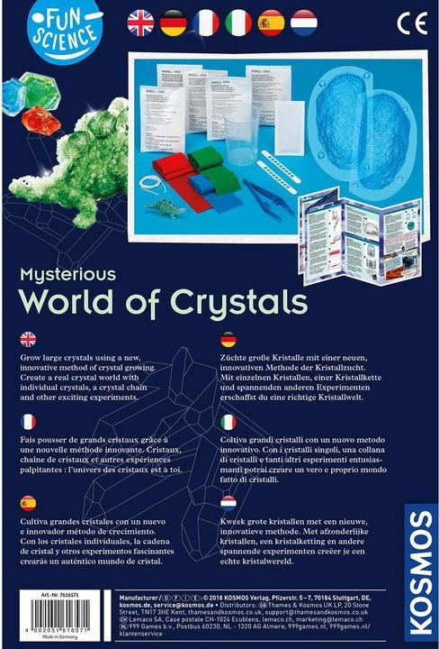 Image du produit Kosmos Le monde des cristaux
