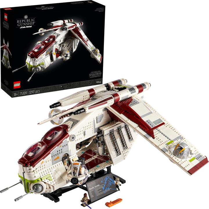 Actual product image LEGO UCS Republic Gunship (75309, LEGO Rare Sets, LEGO Star Wars)