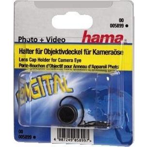 Thumbnail - Hama Halter für Objektivdeckel, Objektivdeckel, Schwarz