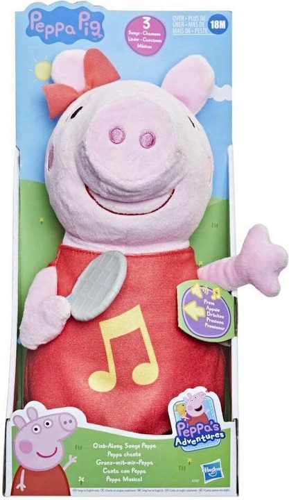 Immagine prodotto Hasbro Peluche Grunt With Me Peppa (30.50 cm)