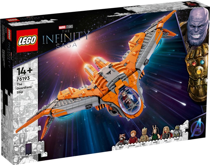 Actual product image LEGO The Ship of the Guardians (76193, LEGO Marvel)