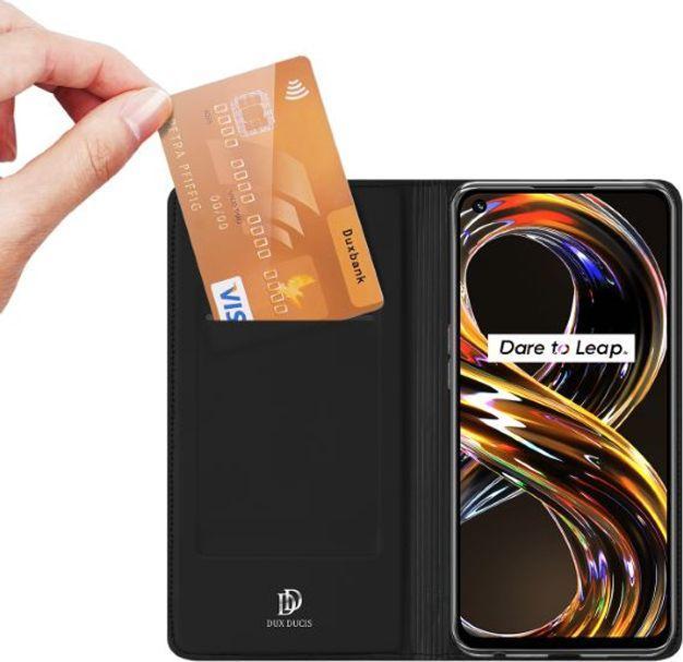Actual product image Dux Ducis Skin Pro Series Bookcover (Realme 8i, Realme Narzo 50)