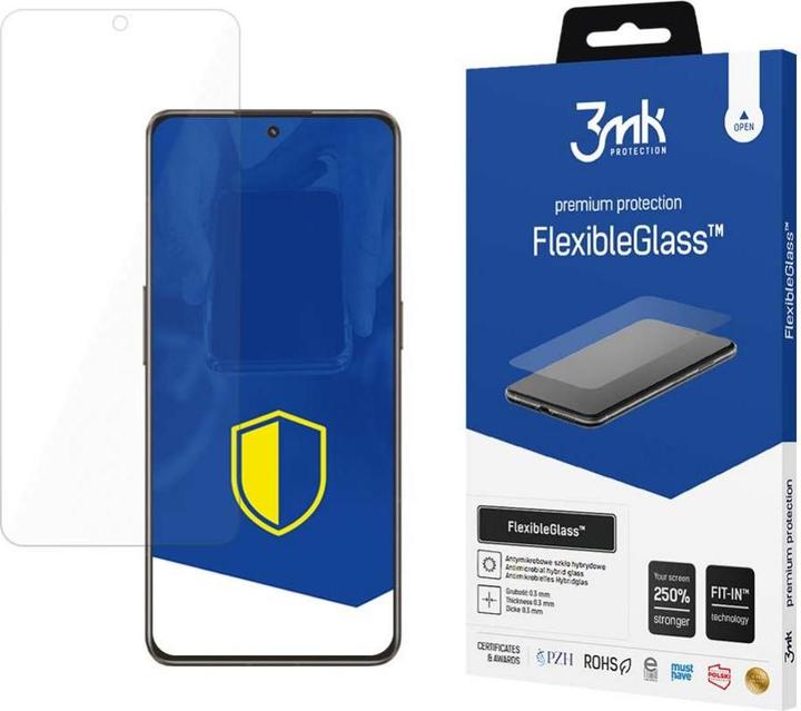 Actual product image 3MK FlexibleGlass Realme GT2 Master Explorer Szklo Hybrydowe (1 Piece, Realme GT2)