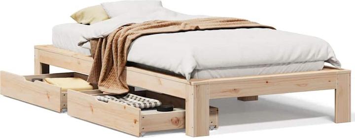 Actual product image vidaXL Bed without mattress 180x200 (180 x 200 cm)