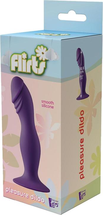 Actual product image Dreamtoys FLIRTS Pleasure Dildo Purple