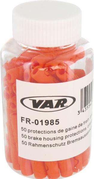 Productafbeelding VAR Framebescherming 5mm Oranje (50) Voor Buitenkoffers (Spatbord onderbuis)