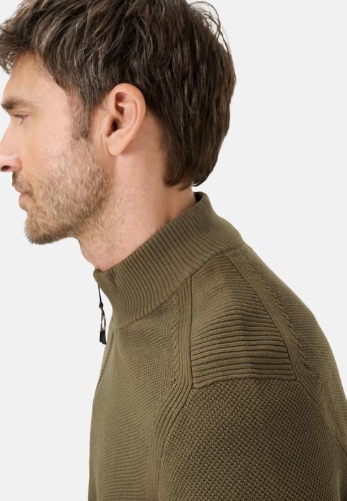 Produktbild Camel Active Strickjacke mit Stehkragen (L)