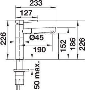 Produktbild Blanco Alta-S-F II