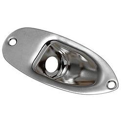 G-Gotoh Gotoh JCS1 Buchsenplatte chrom, Zubehör Instrumente, Silber