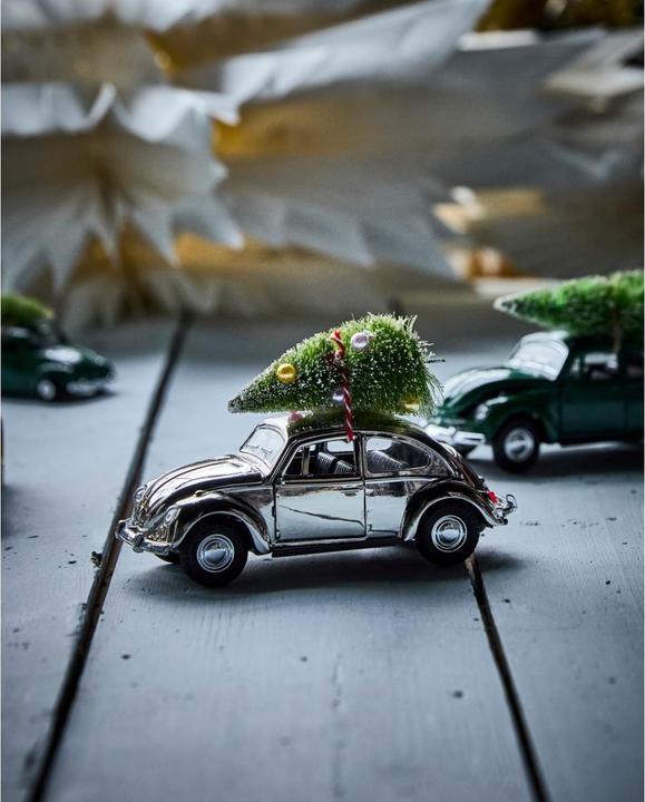 Actual product image House Doctor Decoration, HDXmas car, Silver