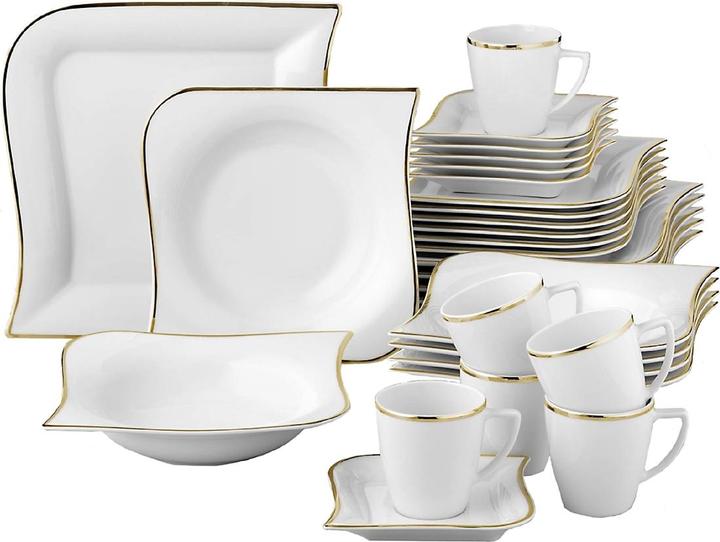 Produktbild Bormioli Rocco Kombiservice Goldline (30 Stück)