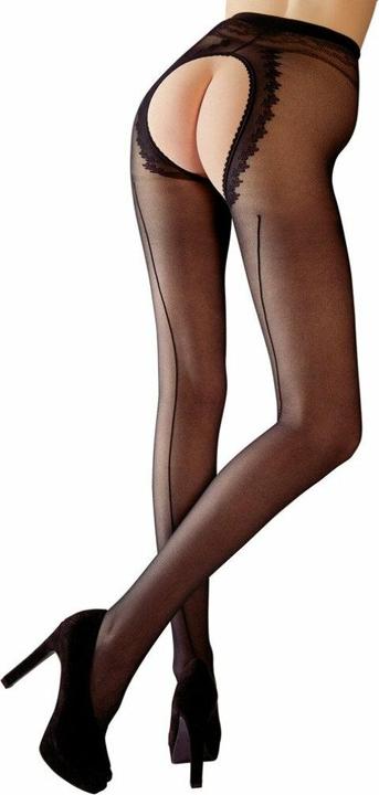 Produktbild Cottelli Collection Strumpfhose Ouvert, Mit Ziernaht