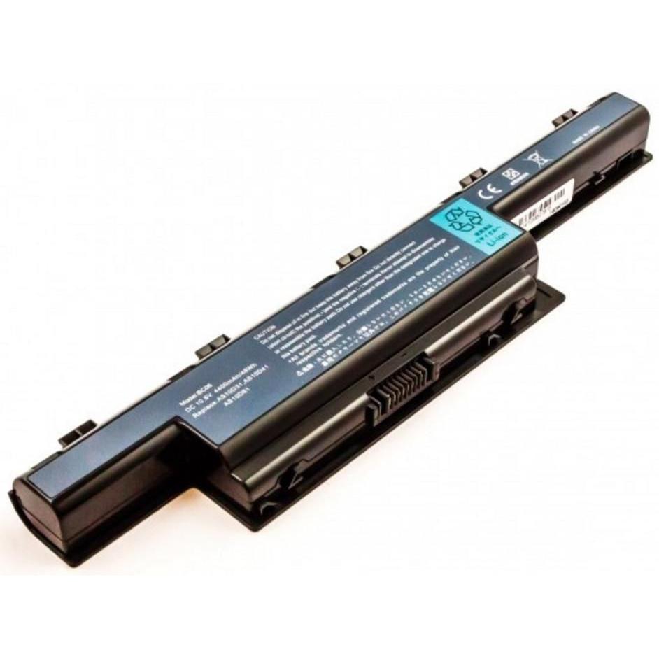 Thumbnail - CoreParts Laptop Battery for Acer (6 Zellen, 4400 mAh), Notebook Akku, Schwarz