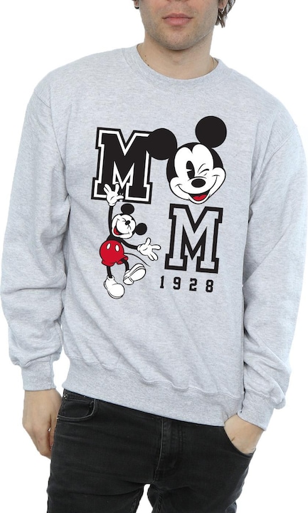 Produktbild Disney Mens Jump And Wink Mickey Mouse Sweatshirt (XL)
