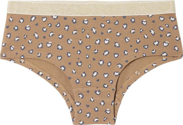 Immagine prodotto Vertbaudet Bio-Kollektion: 5er-Pack Mädchen Shortys Leo & Love (158, Confezione da 5 pezzi)