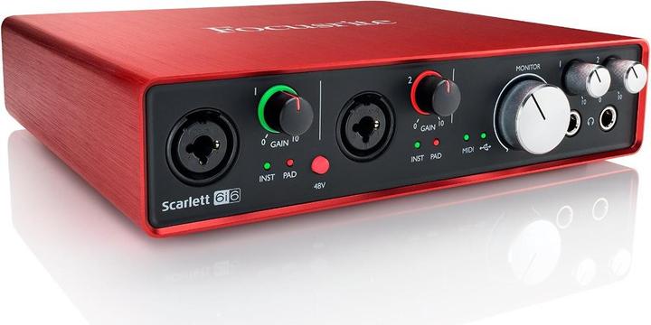 Produktbild Focusrite Scarlett 6i6 2nd Gen (USB)