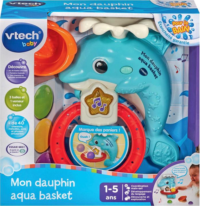 Actual product image VTech Fr Mon Dauphin Aqua-Basket