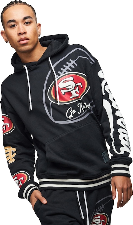 Produktbild Recovered Re:covered Fleece Oversize Hoody - PATCHES NFL Teams - 3XL (3XL)