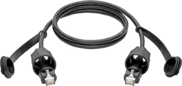 Produktbild Eaton Industrial Cat5e/Cat6 STP Ethernet Cable - RJ45m/M CMX Outdoor IP68 26 AWG TAA 3 ft. (S/UTP, CAT6, 1 m)
