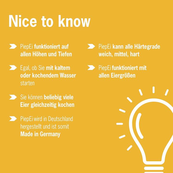 Actual product image PiepEi Singing egg timer Classic dark green