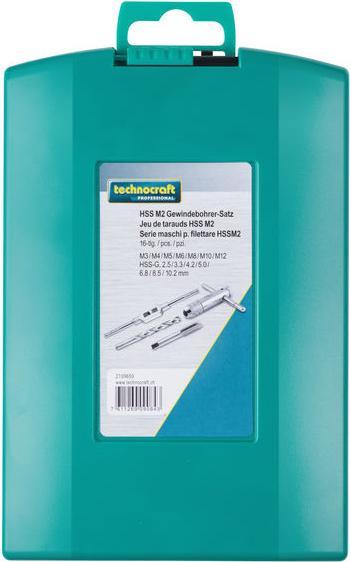Image du produit technocraft Jeu de tarauds à simple coupe HSS-G-M2