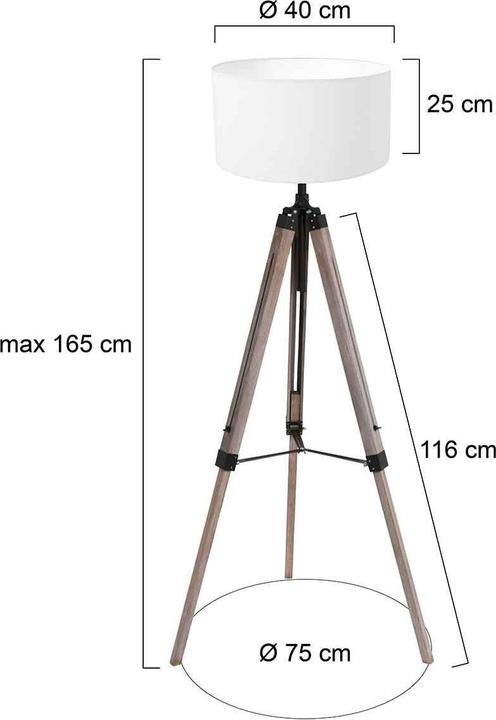 Produktbild Steinhauer Stehleuchte Triek (E27)