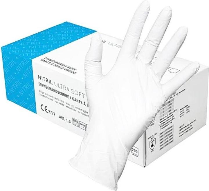 Actual product image Weita Nitrile Ultra Soft White M (M)
