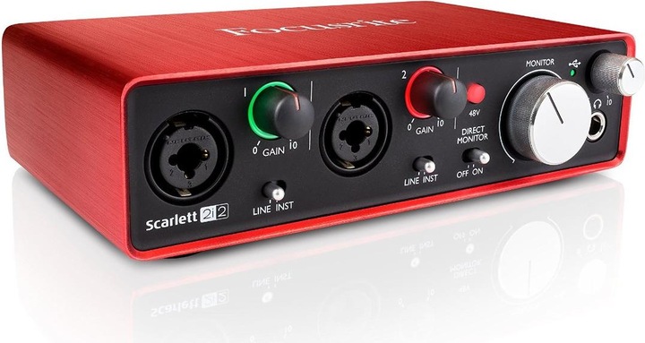 Immagine prodotto Focusrite Scarlett 2i2 2° gene (USB)