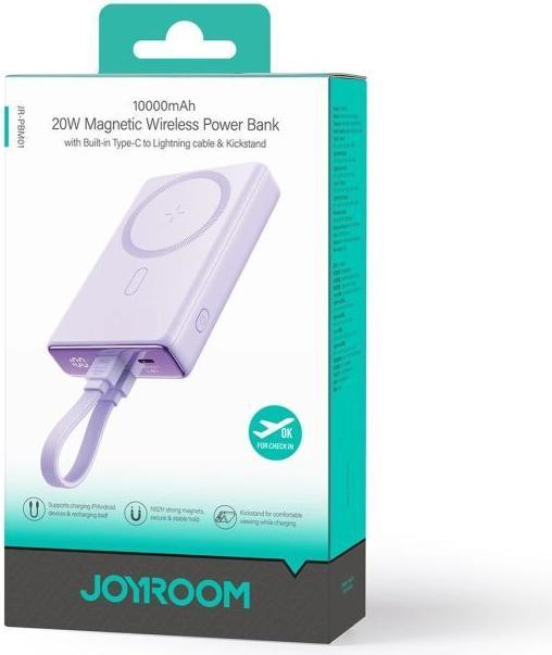 Actual product image Joyroom JR-PBM01 (10000 mAh, 20 W, 38.50 Wh)