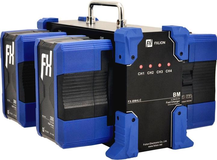 Produktbild Fxlion B-Mount Quad Quick Charger (FX-BM-4LC) (Kamera Akku Ladegerät)