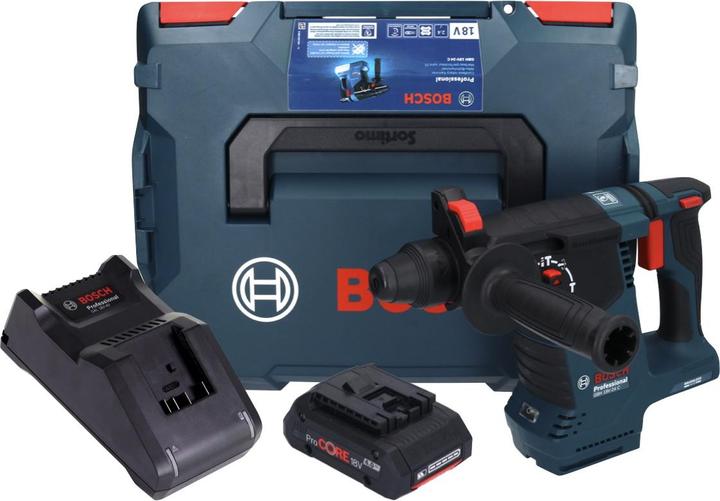 Immagine prodotto Bosch Professional GBH 18V-24 C Trapano a percussione professionale a batteria 18 V 2,4 J Brushless SDS plus +