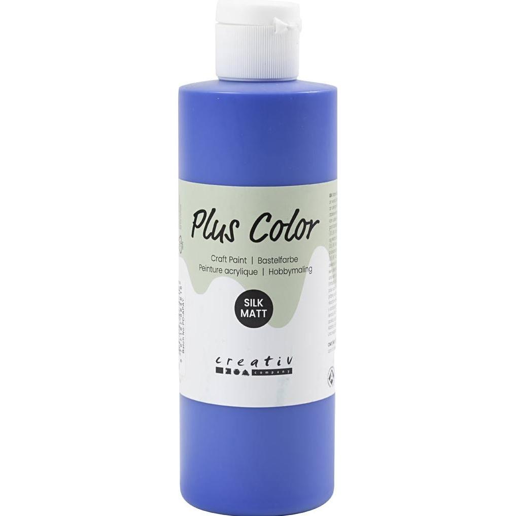 Plus Color, Colore + Vernice per fai da te, Craft Paint (250 ml)
