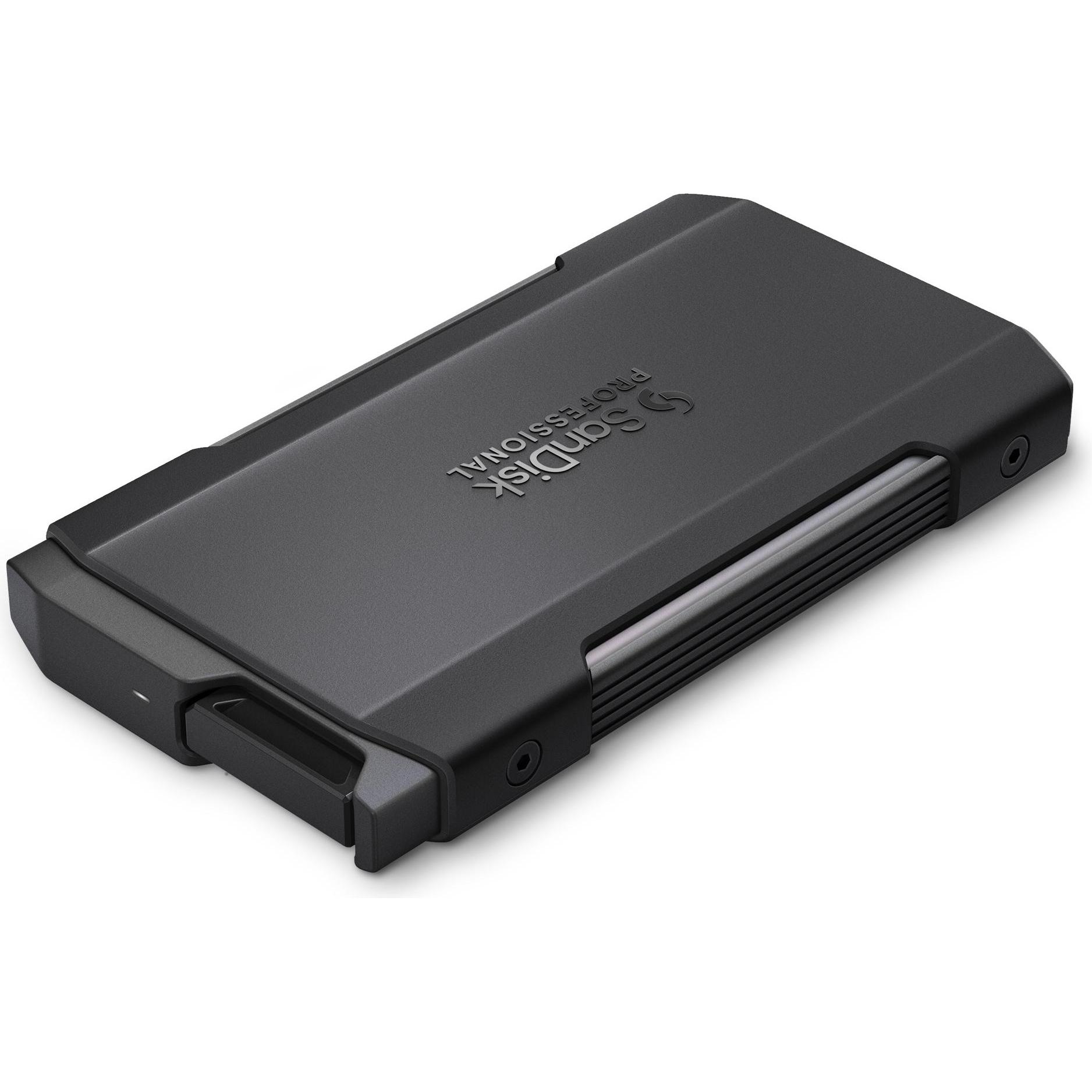 SanDisk Professional Pro-Blade Transport (2000 GB), Externe SSD, Schwarz