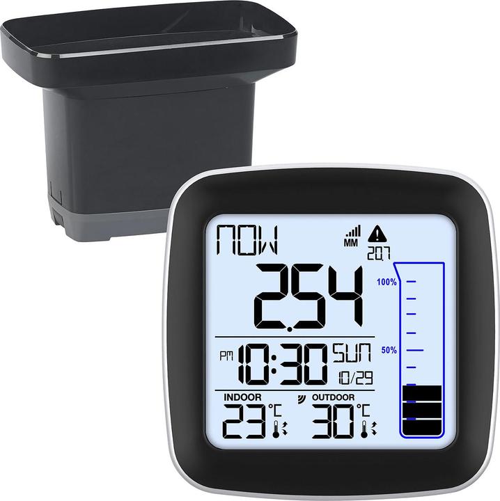 Actual product image Infactory Digital wireless weather station with outdoor sensor and rain gauge