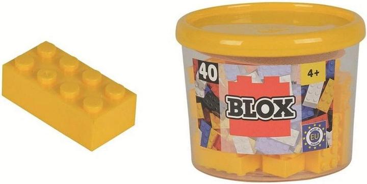 Actual product image Androni Blox 40 yellow 8 bricks in box